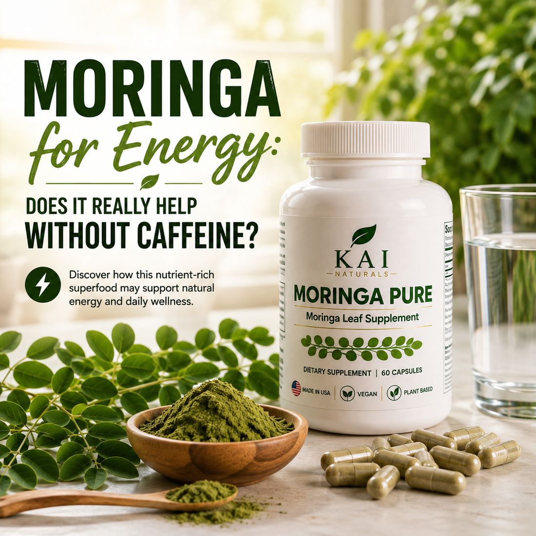 Moringa for Energy: Does It Really Help Without Caffeine?