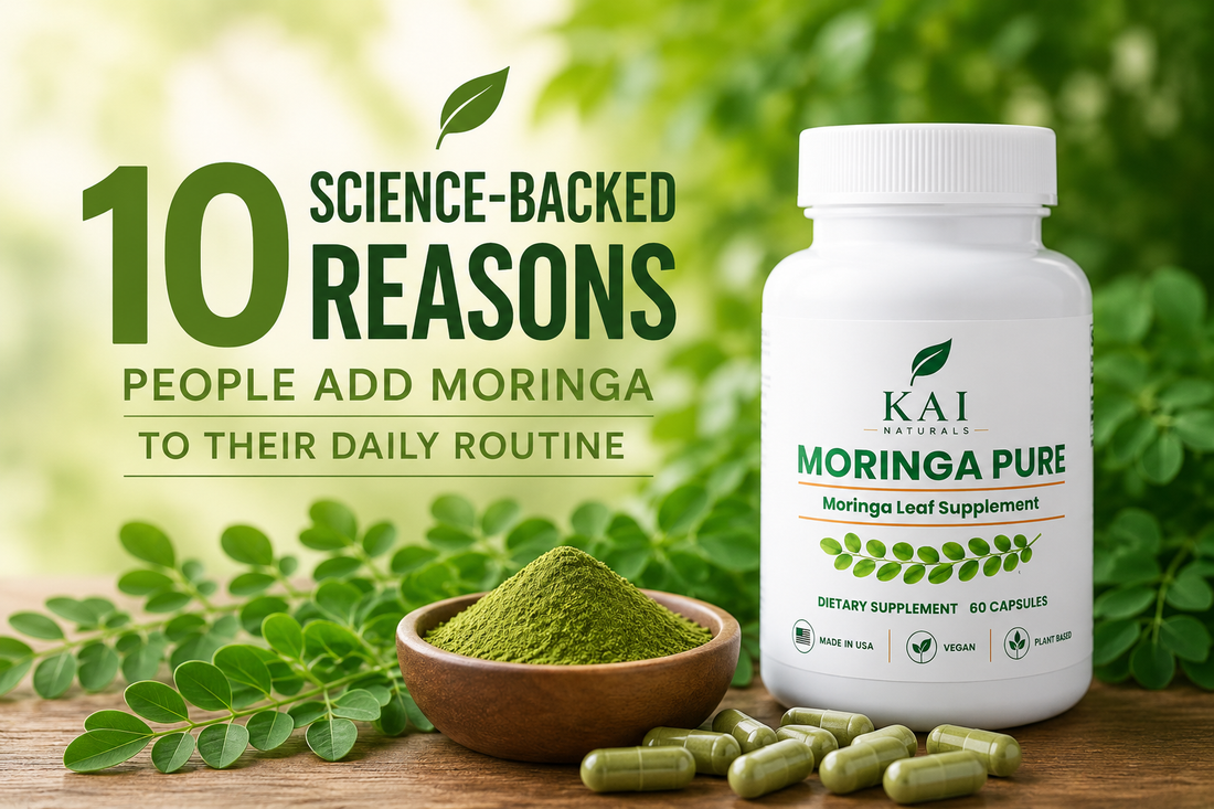 10 Science-Backed Reasons People Add Moringa to Their Daily Routine